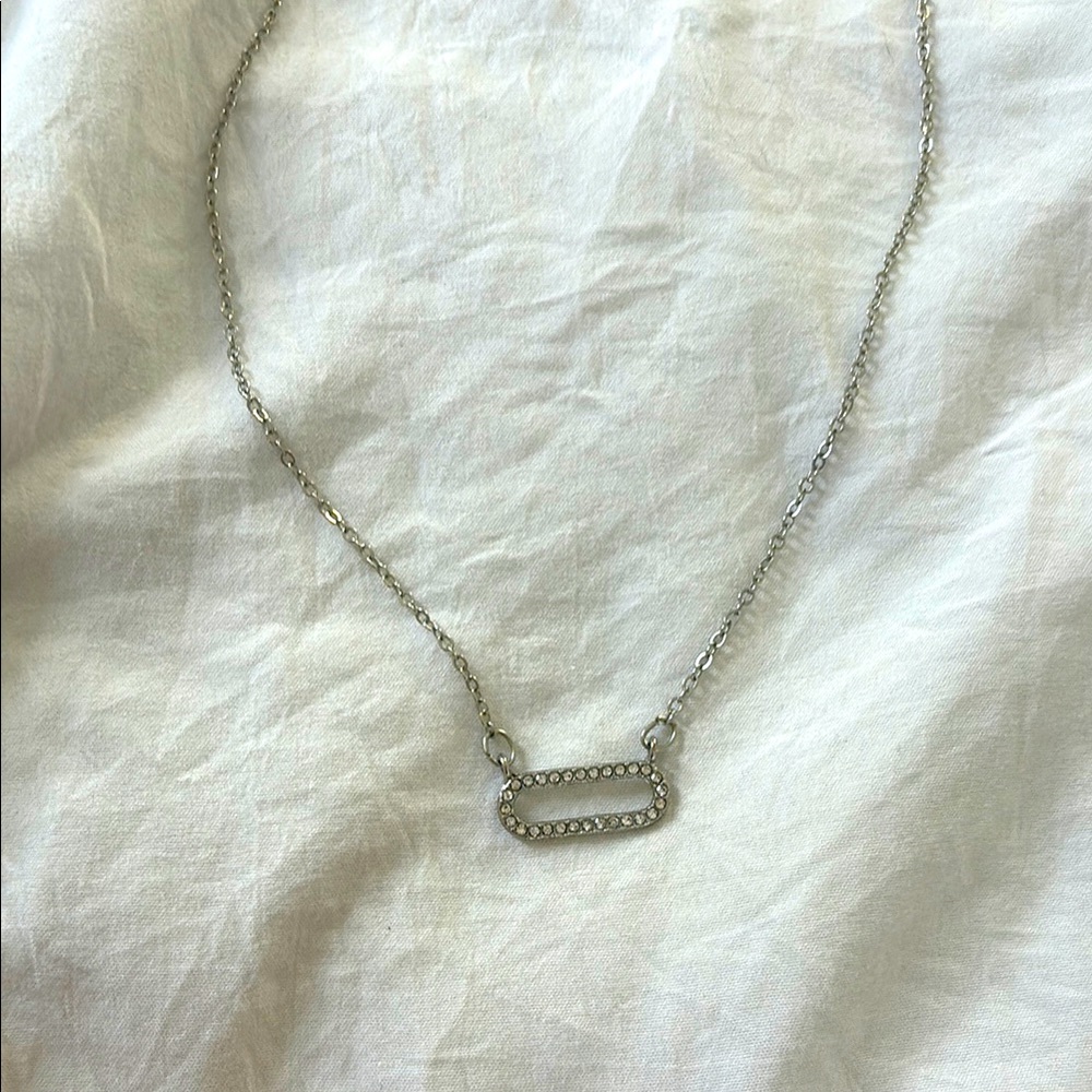Elegant Silver Necklace